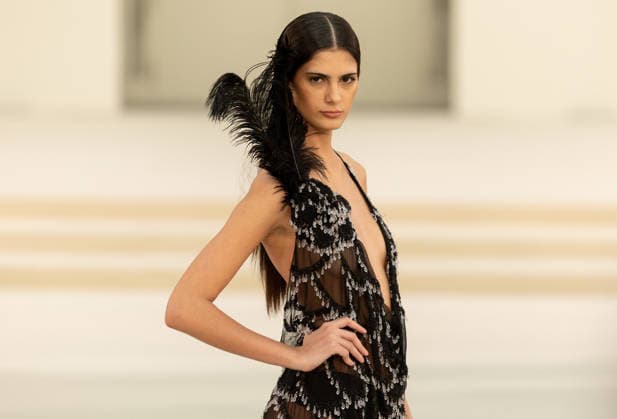 Hannibal Laguna s Fashion Show at MBFW 2026 Hannibal Laguna s fashion show as part of Mercedes-Benz Fashion Week, held at the Crystal Gallery of the Palacio de Cibeles on September 15, 2026, in Madrid, Spain. This Hannibal Laguna fashion show coincides with the celebration of his 40 years in the fashion world and his recognition as Best National Designer at this edition of MBFWMadrid. September 15, 2026, Madrid, Spain  Copyright: xEduardoxParrax 7777015