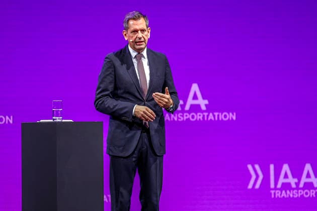 Opening of IAA Transportation 2026 with a tour of the exhibition; opening remarks by Olaf Lies (SPD), Minister President of Lower Saxony; Hanover; Hanover Fair; Lower Saxony; Hanover Region; Germany
