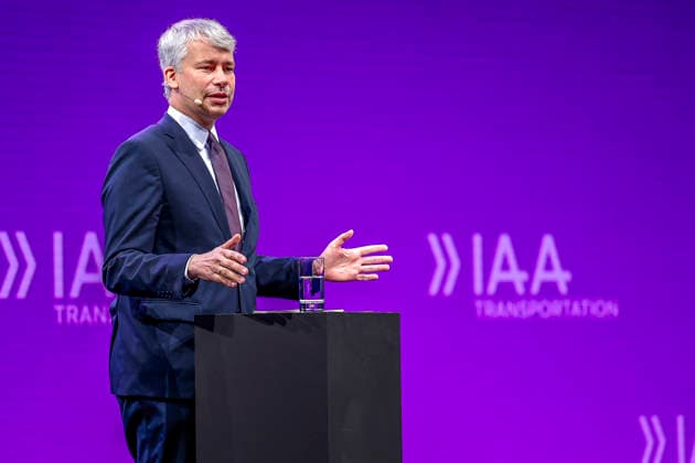 Opening of IAA Transportation 2026 with a tour of the exhibition; opening remarks by Steffen Bilger (CDU), Federal Minister of Transportation of the Federal Republic of Germany; Hanover; Hanover Messe; Lower Saxony; Hanover Region; Germany