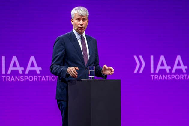 Opening of IAA Transportation 2026 with a tour of the exhibition; opening remarks by Steffen Bilger (CDU), Federal Minister of Transportation of the Federal Republic of Germany; Hanover; Hanover Messe; Lower Saxony; Hanover Region; Germany