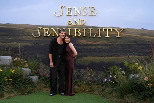 SENSE AND SENSIBILITY - World Premiere, London, UK guest and Jenny Walser at Sense and Sensibility World Premiere, Odeon Luxe, Leicester Square, London, UK, 15 September 2026., Credit:Julie Edwards Avalon United Kingdom, London  Copyright: xJuliexEdwardsx xAvalonx 1135000115