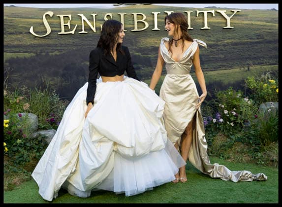 . 15 09 2026. London, United Kingdom. EsmŽ Creed-Miles and Daisy Edgar-Jones at the Sense and Sensibility world premiere in London.  xStephenxLockx xi-Imagesx IIM-27004-0037