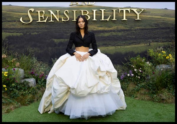 . 15 09 2026. London, United Kingdom. EsmŽ Creed-Miles arriving at the Sense and Sensibility world premiere in London.  xStephenxLockx xi-Imagesx IIM-27004-0041