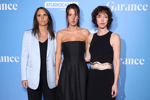 Garance Premiere - Paris Jeanne Herry, Adèle Exarchopoulos and Sara Giraudeau attend Garance Premiere held at Pathé Wepler on September 15, 2026 in Paris, France. Photo by Jerome Dominé ABACAPRESS.COM Paris France  Copyright: xDominexJerome ABACAx