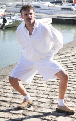 Celebrites : 19 rd Festival Fiction de la Rochelle LA ROCHELLE, FRANCE September 15: JEROME NIEL Attendees at the PAOLO photocall at the port of La Rochelle on September 15, 2026, in La Rochelle, France. Photo: Laurent Lairys. la rochelleFrance  Copyright: xLaurentxLairysx