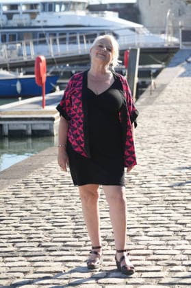 Celebrites : 19 rd Festival Fiction de la Rochelle LA ROCHELLE, FRANCE September 15:VERONIQUE RUGGIA Attendees at the PAOLO photocall at the port of La Rochelle on September 15, 2026, in La Rochelle, France. Photo: Laurent Lairys. la rochelleFrance  Copyright: xLaurentxLairysx