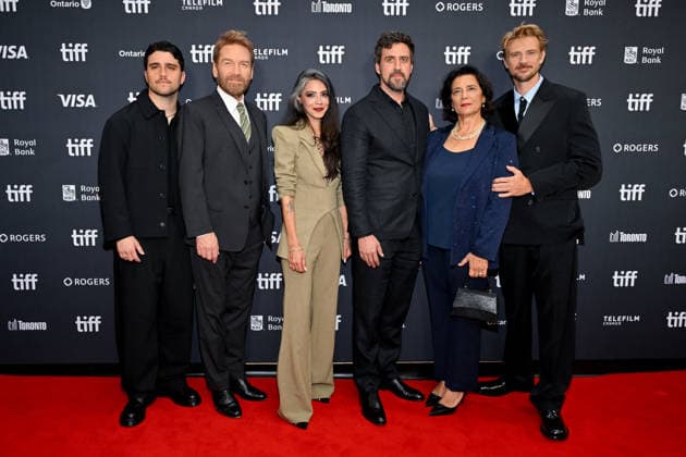 TIFF Toronto Screening Atonement Kalama Epstein, Kenneth Branagh, Gheed, Reed Van Dyk, Hiam Abbass, Boyd Holbrook attending the screening of Atonement ahead of Toronto International Film Festival (TIFF) in Toronto, Canada on September 15, 2026. Photo by Julien Reynaud APS-Medias ABACAPRESS.COM Toronto Canada  Copyright: xReynaudxJulien APS-Medias ABACAx