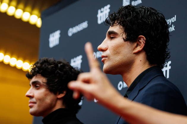 September 15, 2026, Toronto, On, Canada: Javier Ambrossi, left, and Javier Calvo are photographed on the red carpet for the film La Bola Negra during the Toronto International Film Festival in Toronto, on Tuesday, Sept. 15, 2026. Toronto Canada  - ZUMAc35_ 20260915_zaf_c35_090 Copyright: xKeitoxNewmanx