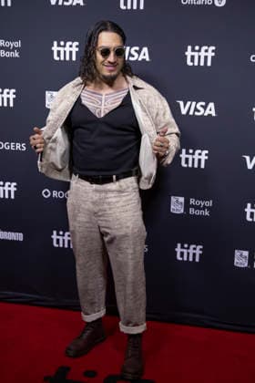 Toronto Canada Kick On Premiere Tyrone Ngatai attends the premiere of Kick On in Toronto, Canada, on September 14, 2026. Directed by Nick Kozakis, the Australian action-horror film had its world premiere as part of the Toronto International Film Festival™s Midnight Madness program. Toronto Ontario Canada Copyright: xArashxOskooiex