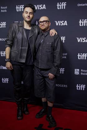 Toronto Canada Kick On Premiere Nick Kozakis (L) attends the premiere of Kick On in Toronto, Canada, on September 14, 2026. Directed by Nick Kozakis, the Australian action-horror film had its world premiere as part of the Toronto International Film Festival s Midnight Madness program. Toronto Ontario Canada Copyright: xArashxOskooiex