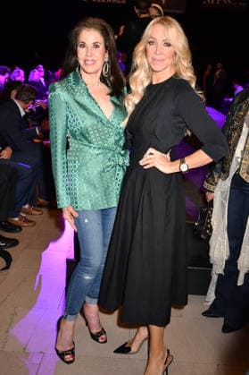NEW YORK, NY- SEPTEMBER 15: Veronica Hearst and Anna Rothschild at the Vanderbilt & Seewald Global Studio Fashion Show at Grand Central Terminal-Vanderbilt Hall on September 15, 2026 in New York City. Copyright: xmpi099 MediaPunchx