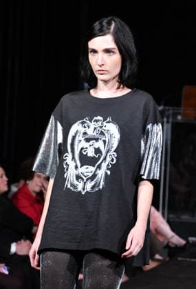 NEW YORK, NY- SEPTEMBER 15: DSTN Model at the Vanderbilt & Seewald Global Studio Fashion Show at Grand Central Terminal-Vanderbilt Hall on September 15, 2026 in New York City. Copyright: xmpi099 MediaPunchx