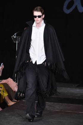 NEW YORK, NY- SEPTEMBER 15: DSTN Model at the Vanderbilt & Seewald Global Studio Fashion Show at Grand Central Terminal-Vanderbilt Hall on September 15, 2026 in New York City. Copyright: xmpi099 MediaPunchx
