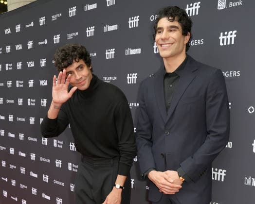 Javier Ambrossi, Javier Calvo at the premiere of La Bola Negra during the 2026 Toronto International Film Festival at Princess of Wales Theater on September 15, 2026 in Toronto, Ontario. Copyright: xHumbertoxServin Clasos MediaPunchx
