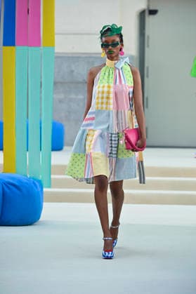 September 15, 2026, Madrid, Spain: A model parades with Agatha Ruiz de la Prada design during Mercedes Benz Fashion Week Madrid Cibeles Palace in Madrid, 15 February of 2026 Spain Madrid Spain - ZUMAs197 20260915_aaa_s197_408 Copyright: xAtilanoxGarciax