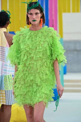 September 15, 2026, Madrid, Spain: A model parades with Agatha Ruiz de la Prada design during Mercedes Benz Fashion Week Madrid Cibeles Palace in Madrid, 15 February of 2026 Spain Madrid Spain - ZUMAs197 20260915_aaa_s197_423 Copyright: xAtilanoxGarciax