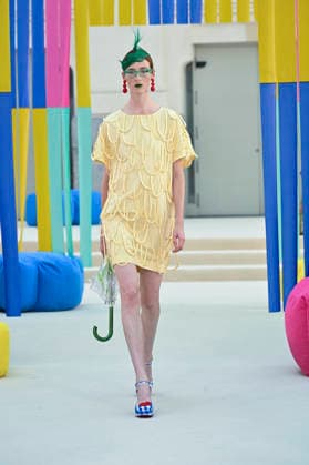 September 15, 2026, Madrid, Spain: A model parades with Agatha Ruiz de la Prada design during Mercedes Benz Fashion Week Madrid Cibeles Palace in Madrid, 15 February of 2026 Spain Madrid Spain - ZUMAs197 20260915_aaa_s197_429 Copyright: xAtilanoxGarciax