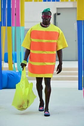 September 15, 2026, Madrid, Spain: A model parades with Agatha Ruiz de la Prada design during Mercedes Benz Fashion Week Madrid Cibeles Palace in Madrid, 15 February of 2026 Spain Madrid Spain - ZUMAs197 20260915_aaa_s197_431 Copyright: xAtilanoxGarciax
