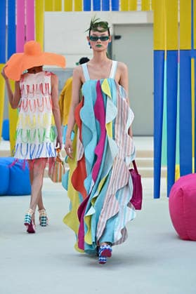 September 15, 2026, Madrid, Spain: A model parades with Agatha Ruiz de la Prada design during Mercedes Benz Fashion Week Madrid Cibeles Palace in Madrid, 15 February of 2026 Spain Madrid Spain - ZUMAs197 20260915_aaa_s197_448 Copyright: xAtilanoxGarciax