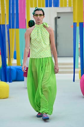 September 15, 2026, Madrid, Spain: A model parades with Agatha Ruiz de la Prada design during Mercedes Benz Fashion Week Madrid Cibeles Palace in Madrid, 15 February of 2026 Spain Madrid Spain - ZUMAs197 20260915_aaa_s197_469 Copyright: xAtilanoxGarciax