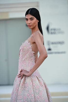 September 15, 2026, Madrid, Spain: A model parades with Hannibal Laguna design during Mercedes Benz Fashion Week Madrid Cibeles Palace in Madrid, 15 February of 2026 Spain Madrid Spain - ZUMAs197 20260915_aaa_s197_581 Copyright: xAtilanoxGarciax