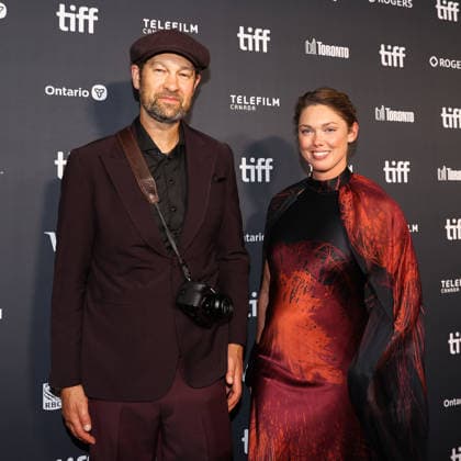 2026 Toronto International Film Festival - Tenzing TORONTO, CANADA - SEPTEMBER 15 : Renan Ozturk (L) and Taylor Rees (R) attend the premiere of ‘Tenzing’ during the 2026 Toronto International Film Festival at Roy Thomson Hall in Toronto, Ontario, Canada on September 15, 2026. Mert Alper Dervis Anadolu Ontario Canada. Editorial use only. Please get in touch for any other usage.  Copyright: x2026xAnadoluxMertxAlperxDervisx