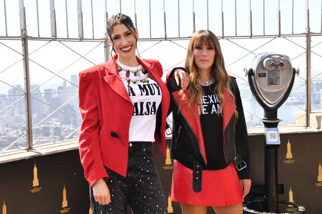 NEW YORK, NY- SEPTEMBER 15: Ha*Ash Light the Empire State Building to Celebrate Mexican Independence Day in Partnership with the Consulate General of Mexico in New York on September 15, 2026 in New York City. Credit: AdMedia New York City USA - ZUMAa123 20260915_zaa_a123_302 Copyright: xJohnxFyckex