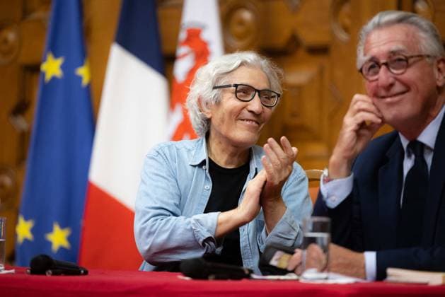 Boualem Sansal Gives Conference At Centre Universitaire Mediterraneen - Nice The writer Boualem Sansal is in Nice to give a conference at the ‘Centre Universitaire Méditerranéen’, on the Promenade des Anglais. Nice, France on September 15, 2026. Photo by Shootpix ABACAPRESS.COM Nice France  Copyright: xShootpix ABACAx