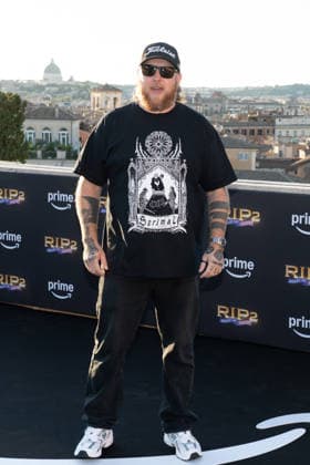 Eleazaro Rossi At RIP2 Roast in Peace Season 2 Photocall - Rome Eleazaro Rossi attends the photocall for the second season of the Prime Video series RIP2 - Roast in Peace in Rome, Italy on September 15, 2026. Photo by Andrea Bracaglia ABACAPRESS.COM Rome Italy Italy  Copyright: xBracagliaxAndrea ABACAx