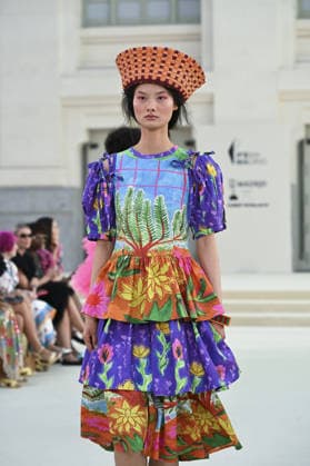 parades with Celia B in Madrid A model parades with Celia B design during Mercedes Benz Fashion Week Madrid Cibeles Palace in Madrid, 15 February of 2026 Spain Featuring: A model parades with Celia B design during Mercedes Benz Fashion Week Madrid Cibeles Palace in Madrid, 15 February of 2026 Spain Where: Madrid, Spain When: 15 Sep 2026 Credit: Oscar Gonzalez WENN Madrid Spain Copyright: xOscarxGonzalez WENNx wenn41662944 OFA ZOJx wenn41662944
