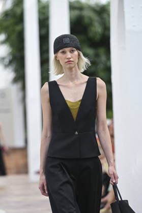 Adolfo Dominguez A model parades with Adolfo Dominguez design during Mercedes Benz Fashion Week Madrid Cibeles Palace in Madrid, 14 of February of 2026 Spain Featuring: A model parades with Adolfo Dominguez design during Mercedes Benz Fashion Week Madrid Cibeles Palace in Madrid, 14 of February of 2026 Spain Where: Madrid, Spain When: 14 Sep 2026 Credit: Oscar Gonzalez WENN Madrid Spain Copyright: xOscarxGonzalez WENNx wenn41658614 OFA ZOJx wenn41658614
