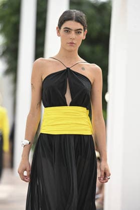 Pedro del Hierro A model parades with Pedro del Hierro design during Mercedes Benz Fashion Week Madrid Cibeles Palace in Madrid, 14 of February of 2026 Spain Featuring: A model parades with Pedro del Hierro design during Mercedes Benz Fashion Week Madrid Cibeles Palace in Madrid, 14 of February of 2026 Spain Where: Madrid, Spain When: 14 Sep 2026 Credit: Oscar Gonzalez WENN Madrid Spain Copyright: xOscarxGonzalez WENNx wenn41658558 OFA ZOJx wenn41658558