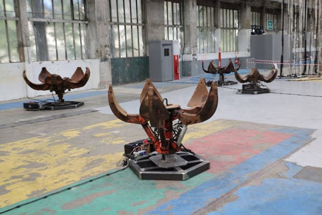 18th Lyon Biennale of Contemporary Art, September 16, 2026, Lyon, France; 18th Lyon Biennale of Contemporary Art, curated by Catherine Nicols; shown here is the main hall, Grande Locos, the former TGV manufacturing halls, Lyon, Auvergne-Rhône-Alpes, France
