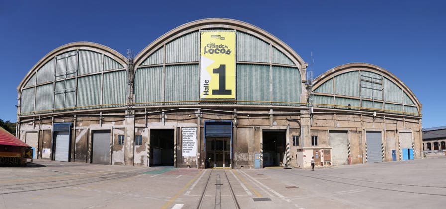 18th Lyon Biennale of Contemporary Art, September 16, 2026, Lyon, France; 18th Lyon Biennale of Contemporary Art, curated by Catherine Nicols; shown here is the main hall, Grande Locos, the former TGV manufacturing halls, Lyon, Auvergne-Rhône-Alpes, France