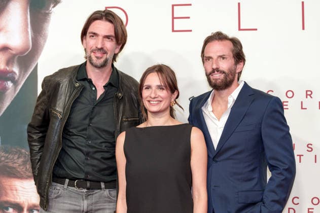 Max Tiedemann, Laura Mihajlovic, and Quirin Berg at the premiere of the movie *Corpus Delicti* at the Mathäser Filmpalast in Munich, September 15, 2026 Foto:xN.xKolinzx xFuturexImagex delicti_6918