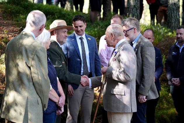 . 16 09 2026. Cairngorms ,United Kingdom. King Charles III during a visit to the Cairngorms National Park in Scotland, United Kingdom.  xPoolx xi-Imagesx IIM-27008-0005