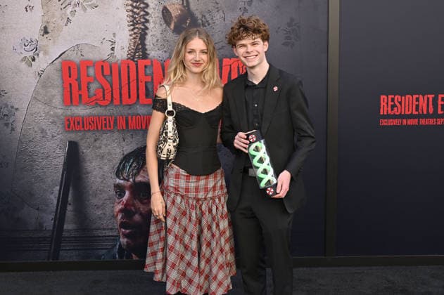 Indi Star and Merrick Hanna at the world premiere of the movie *Resident Evil* at the United Theater on Broadway in Los Angeles, September 15, 2026 Foto:xD.xStarbuckx xFuturexImagex evil_6905