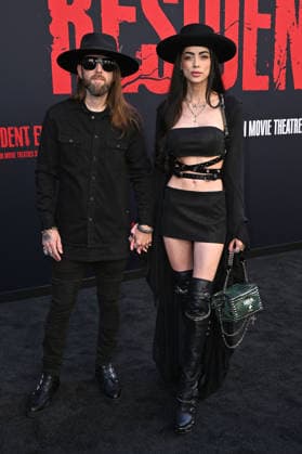 Cameron Vamp and LeeAnna Vamp at the world premiere of the movie *Resident Evil* at the United Theater on Broadway in Los Angeles, September 15, 2026 Foto:xD.xStarbuckx xFuturexImagex evil_6933
