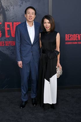 Roy Lee with his companion at the world premiere of the movie *Resident Evil* at the United Theater on Broadway in Los Angeles, September 15, 2026 Foto:xD.xStarbuckx xFuturexImagex evil_6963