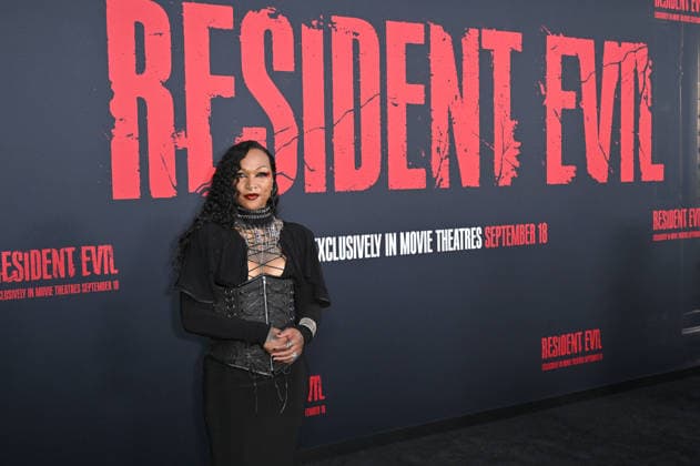 Kali Reis at the world premiere of the movie *Resident Evil* at the United Theater on Broadway in Los Angeles, September 15, 2026 Foto:xD.xStarbuckx xFuturexImagex evil_6995