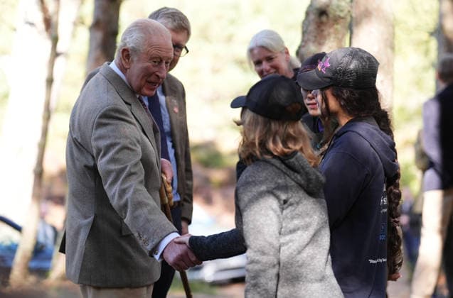 . 16 09 2026. Cairngorms ,United Kingdom. King Charles III during a visit to the Cairngorms National Park in Scotland, United Kingdom.  xPoolx xi-Imagesx IIM-27008-0020