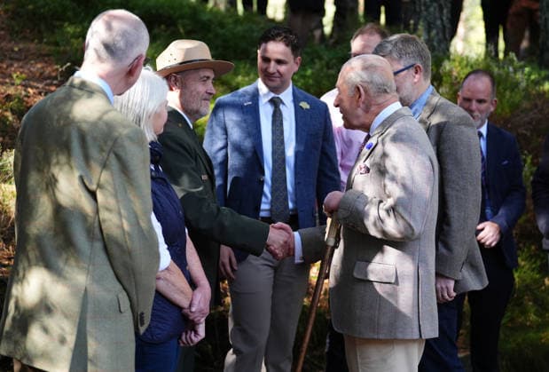 . 16 09 2026. Cairngorms ,United Kingdom. King Charles III during a visit to the Cairngorms National Park in Scotland, United Kingdom.  xPoolx xi-Imagesx IIM-27008-0023