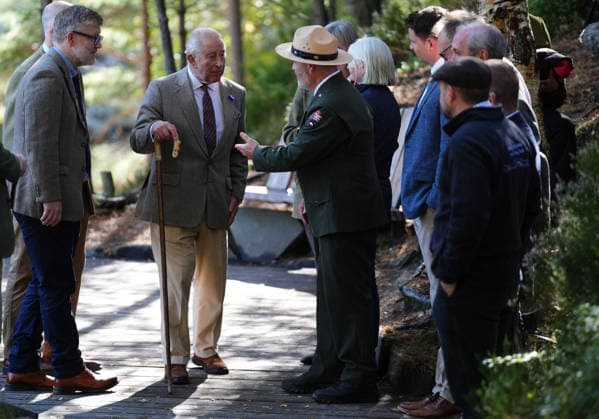. 16 09 2026. Cairngorms ,United Kingdom. King Charles III during a visit to the Cairngorms National Park in Scotland, United Kingdom.  xPoolx xi-Imagesx IIM-27008-0028