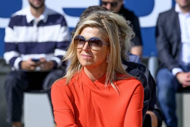 Queen Maxima at Meeting About Documentary Real Men Don t Cry - Netherlands Queen Máxima of the Netherlands attends a meeting of the Cinetree Foundation regarding the documentary Echte Mannen Huilen Niet (Real Men Don t Cry) at the NAC Breda stadium in Breda, Netherlands on September 16, 2026. The documentary focuses on the mental health of men in the world of football. Photo by Patrick van Emst NL Beeld ABACAPRESS.COM Netherlands  Copyright: xBrunoxPress ABACAx