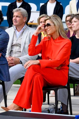 16-09-2026 Breda Queen Maxima attended the documentary Echte Mannen Huilen Niet (Real Men Don t Cry), organized by the Cinetree Foundation at the NAC Breda stadium. Â  Copyright: xPPEx