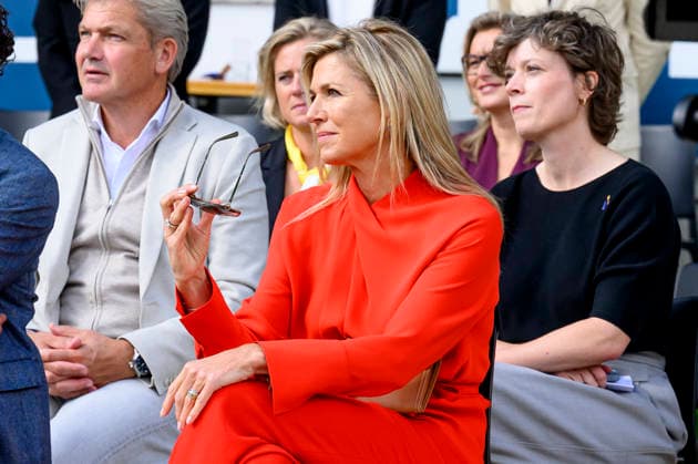 16-09-2026 Breda Queen Maxima attended the documentary Echte Mannen Huilen Niet (Real Men Don t Cry), organized by the Cinetree Foundation at the NAC Breda stadium. Â  Copyright: xPPEx