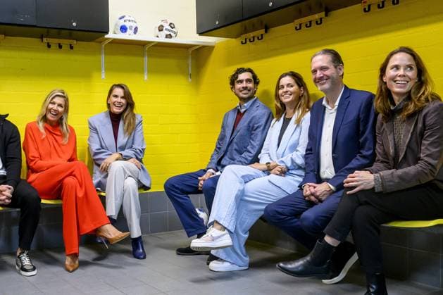 breda, The Netherlands, 2026-09-16 14:54:18 BREDA, 14-02-2026, NAC Breda Queen Maxima attends a meeting of the Cinetree Foundation regarding the documentary *Echte Mannen Huilen Niet* (Real Men Don t Cry) at the NAC Breda stadium. This documentary focuses on the mental health of men in the world of football. PHOTO: NLBeeld Patrick van Emst Credit: NL Beeld Patrick van Emst  Copyright: xx x