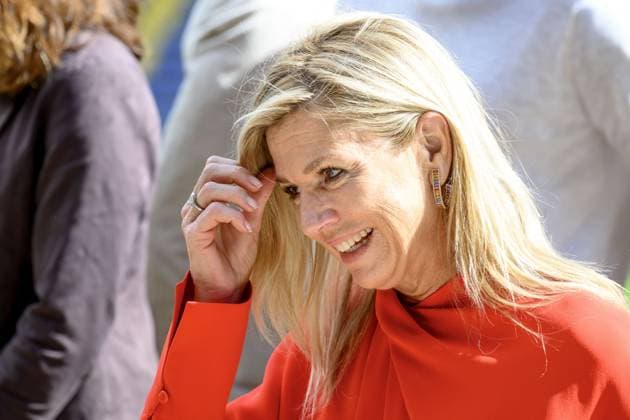 breda, The Netherlands, 2026-09-16 14:54:02 BREDA, 14-02-2026, NAC Breda Queen Maxima attends a meeting of the Cinetree Foundation regarding the documentary *Echte Mannen Huilen Niet* (Real Men Don t Cry) at the NAC Breda stadium. This documentary focuses on the mental health of men in the world of football. PHOTO: NLBeeld Patrick van Emst Credit: NL Beeld Patrick van Emst  Copyright: xx x
