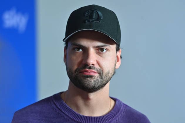 Jimi Blue OCHSENKNECHT, single frame, cropped close-up, portrait, photo call for the premiere of Season 2 of the Sky Original series *Yeliz Jimi: We Are Family* on September 16, 2026, in Unterföhring