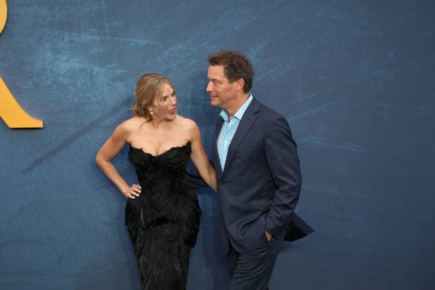 War World Premiere at Odeon Luxe Leicester Square, London Sienna Miller and Dominic West attends the War World Premiere at Odeon Luxe Leicester Square in London, UK on 16 September 2026, Credit:Julie Edwards Avalon UK, London  Copyright: xJuliexEdwardsx xAvalonx 1135359885